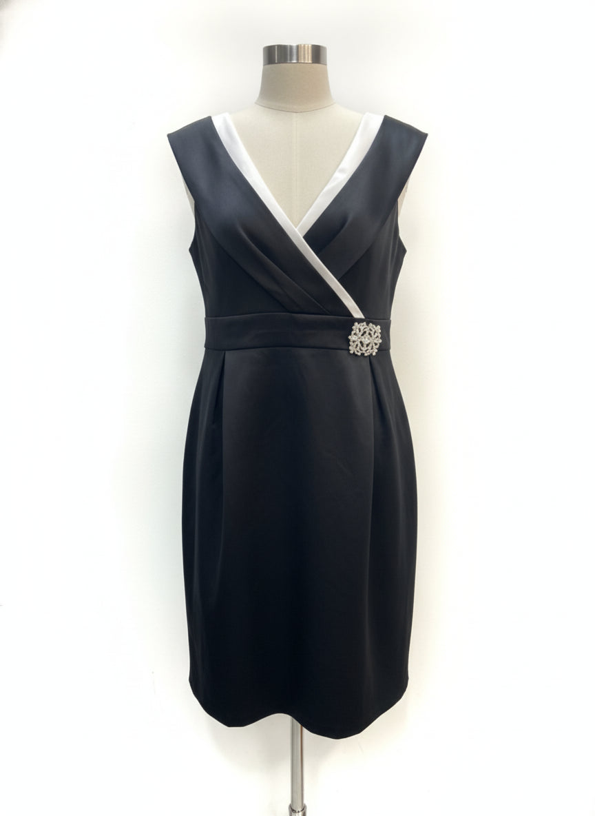 JS Collection · Dress · 12 · BlackWhite