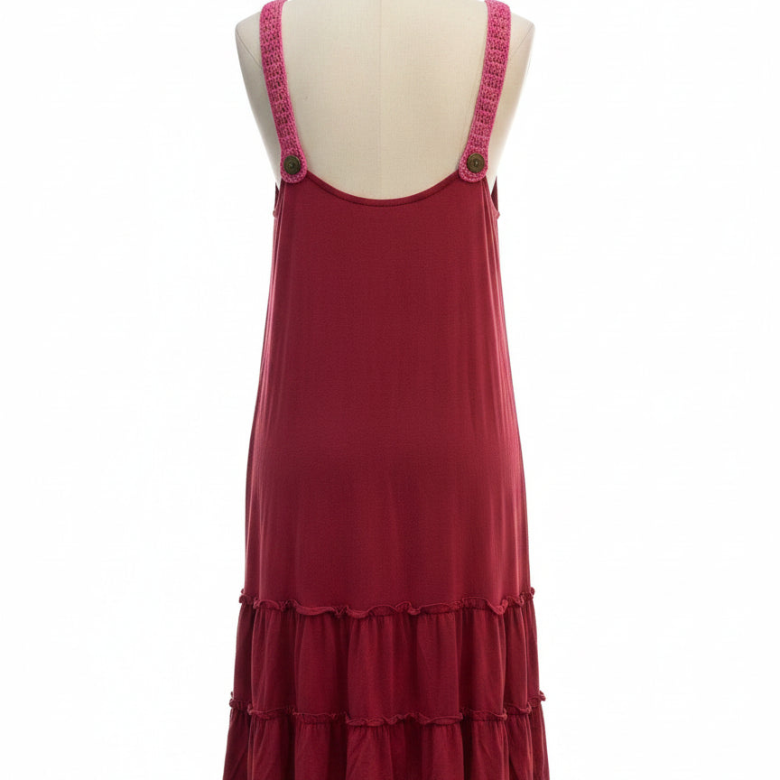 Anthropologie · Blue Tassel · Small · RedPink