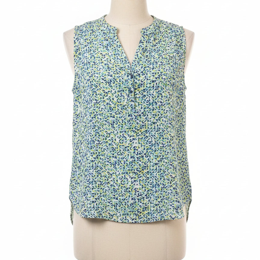 ElianeRose · Sleeveless Top · Medium · TealMulti