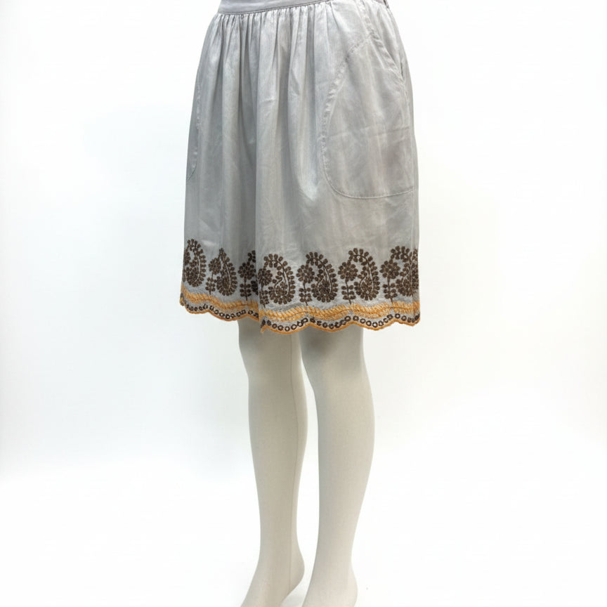 Anthropologie · Blue Tassel · 14 · Gray