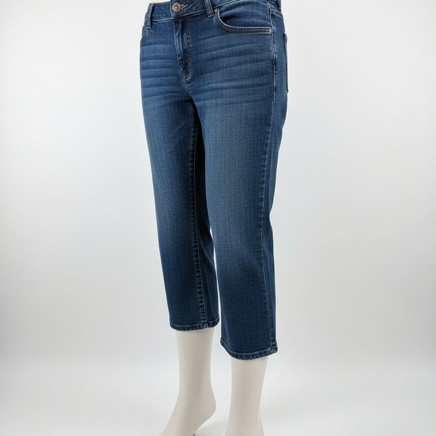 Ralph Lauren · Capris · 14 · Denim