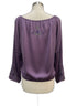 Anthropologie · Blue Tassel · XLarge · PurpGray