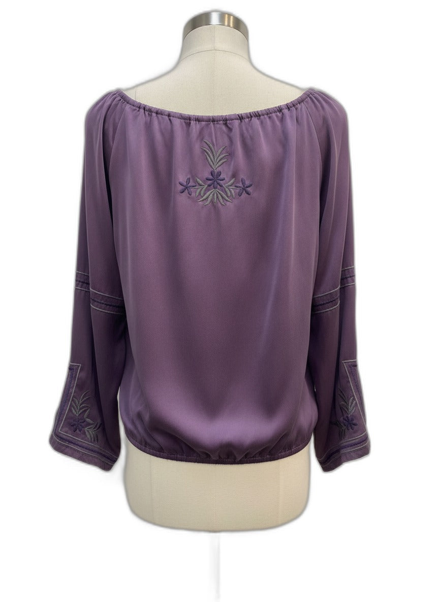Anthropologie · Blue Tassel · XLarge · PurpGray