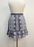 Cino · Embroidered Skirt · XS · OceanWh