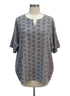 Niche · Blouse · Large · WhiteBlk