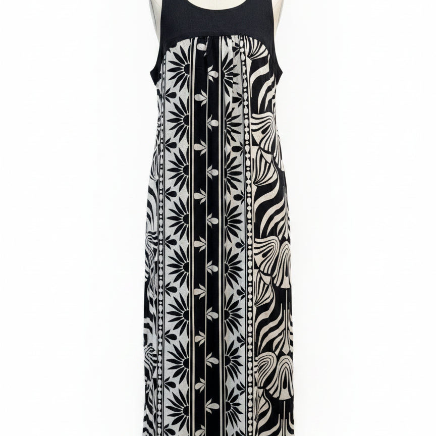 NicoleMiller · Dress · Medium · Black and White