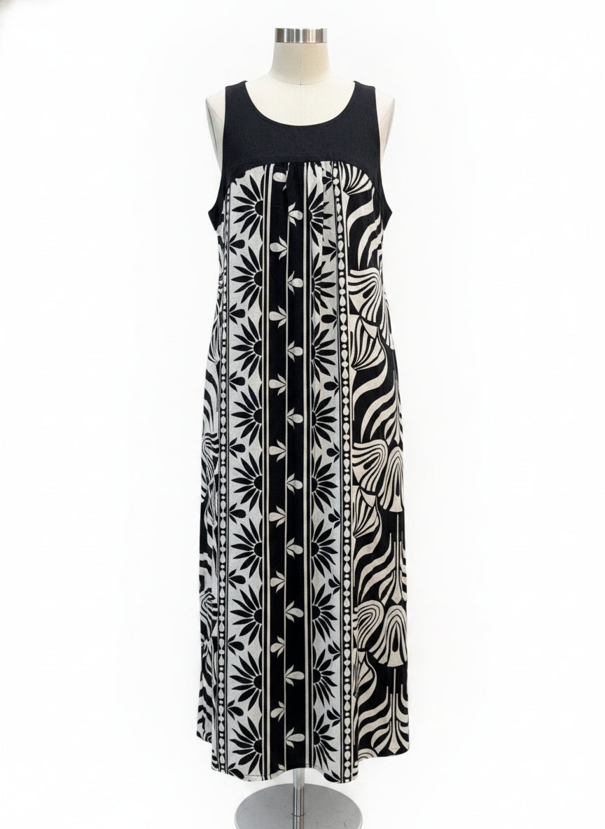 NicoleMiller · Dress · Medium · Black and White