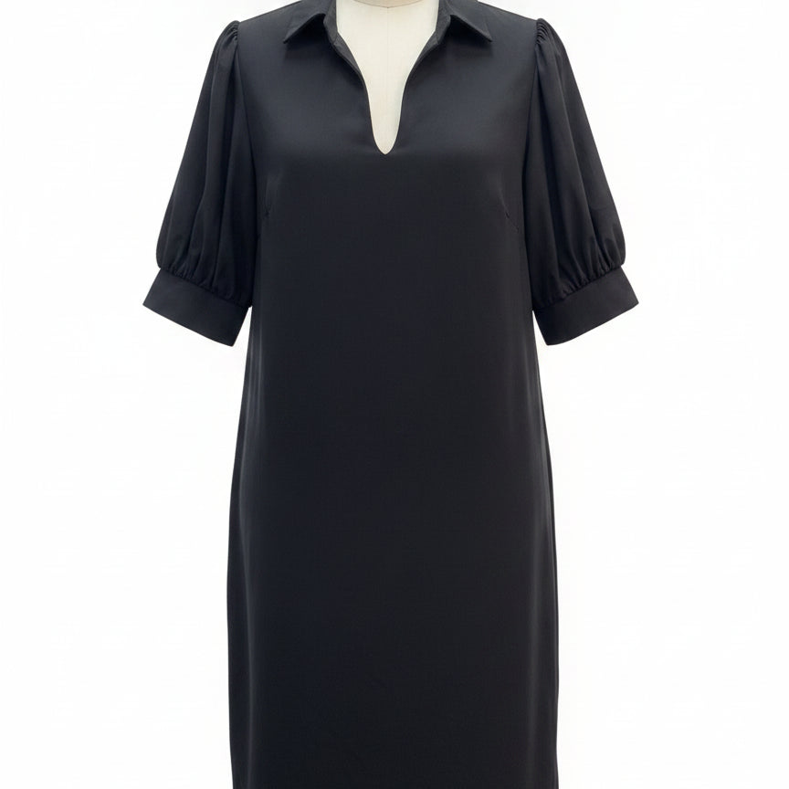 Jude Connally · Elbow Length Dress · Large · Black