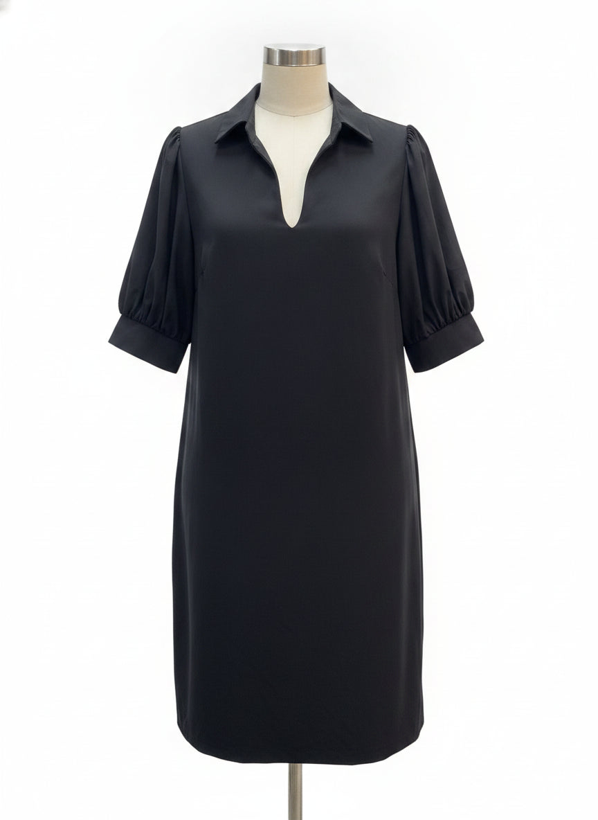 Jude Connally · Elbow Length Dress · Large · Black