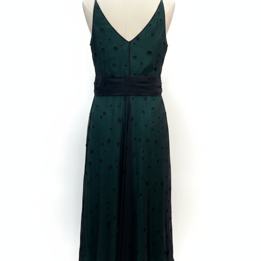 Jonathan Martin Studio · Sleeveless Dress · 12 · Emerald Black