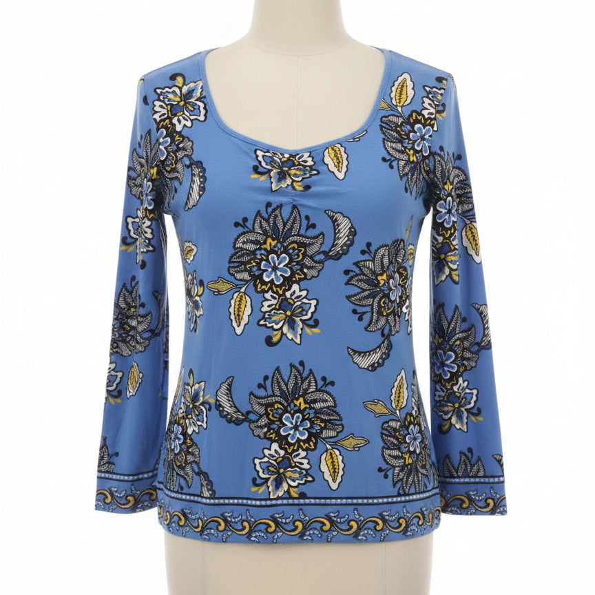 Charter Club · Blouse · Medium · BlueWhite