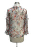 HD in Paris · 2 PC Set- Longsleeve Blouse w/ Camisole · XSmallP · White Floral