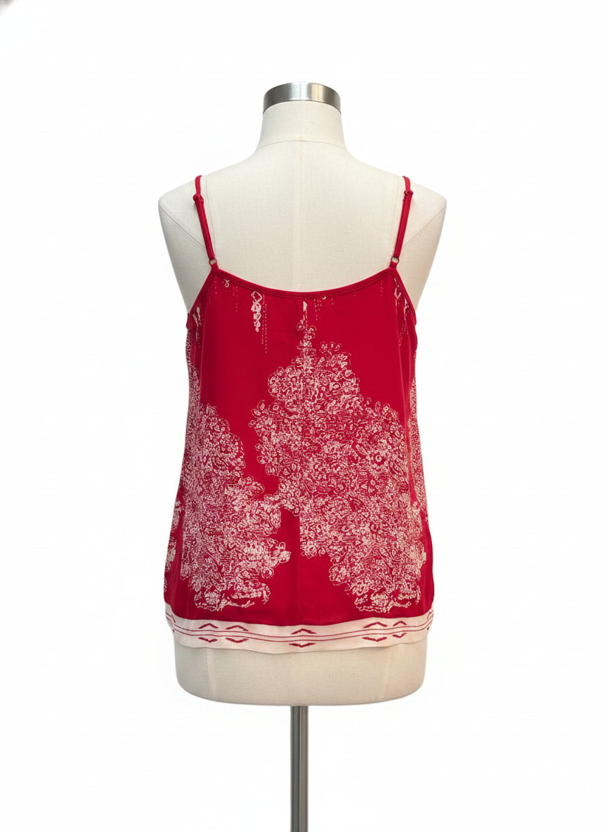 CAbi · 162 Heart of Township · Medium · Red/White