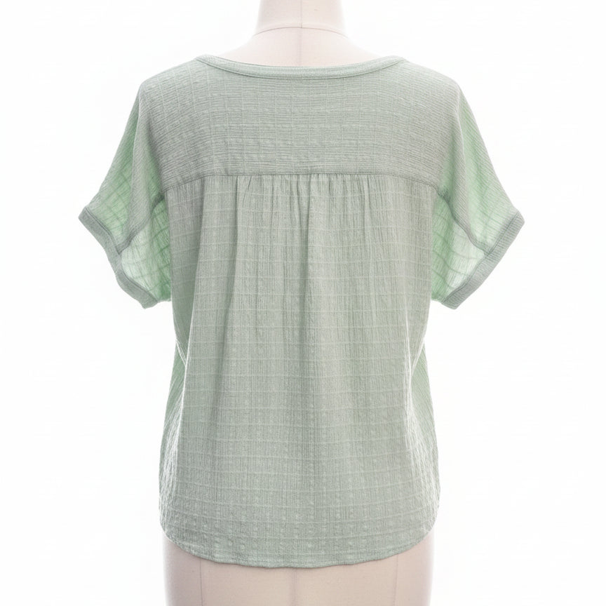 Caffe Marrakesh · ShortSleeve Shirt · Large · Mint
