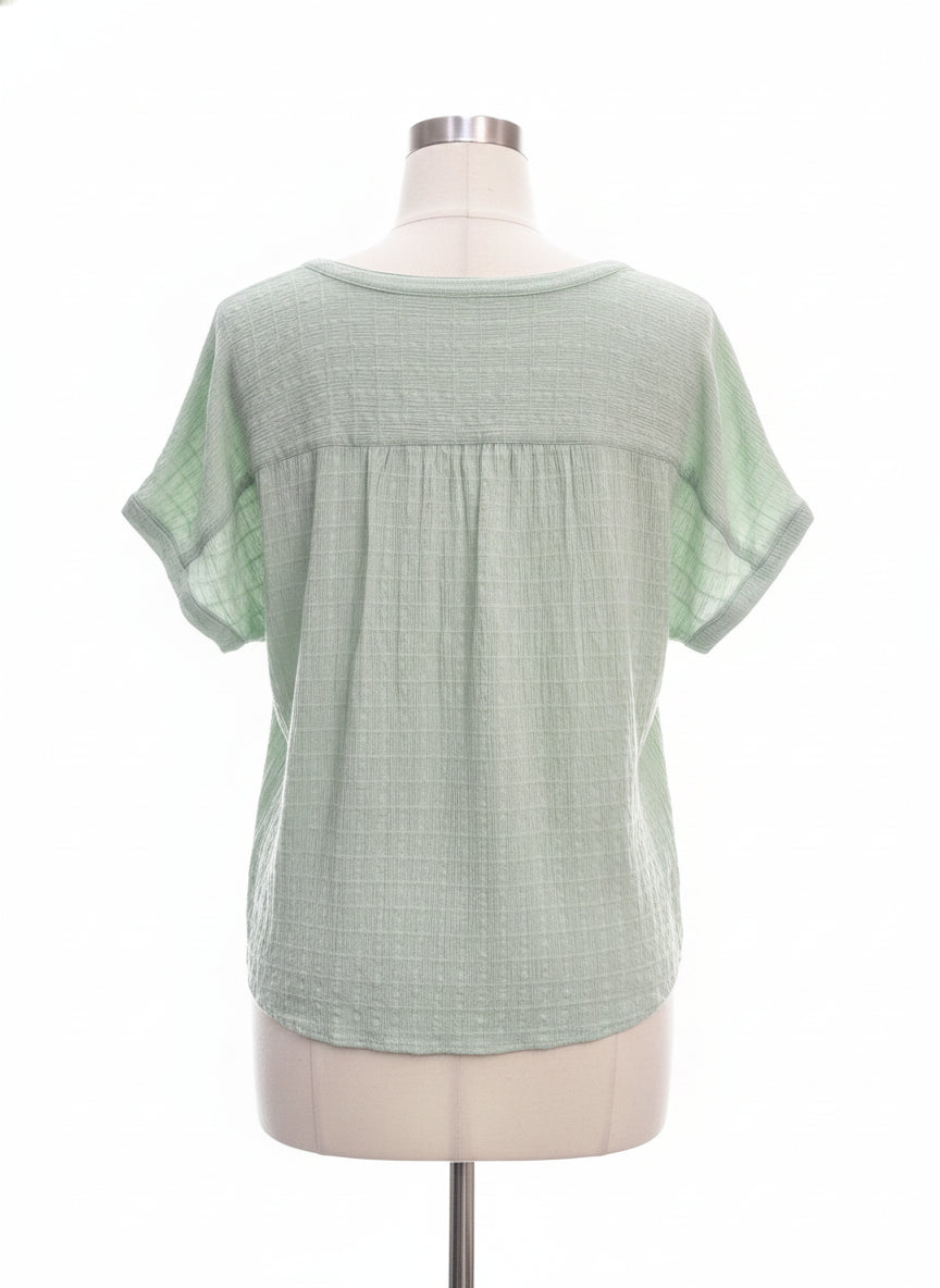 Caffe Marrakesh · ShortSleeve Shirt · Large · Mint