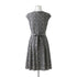 Effie's Heart · Cap Sleeve Dress · Medium · Black/White Cotton Blend