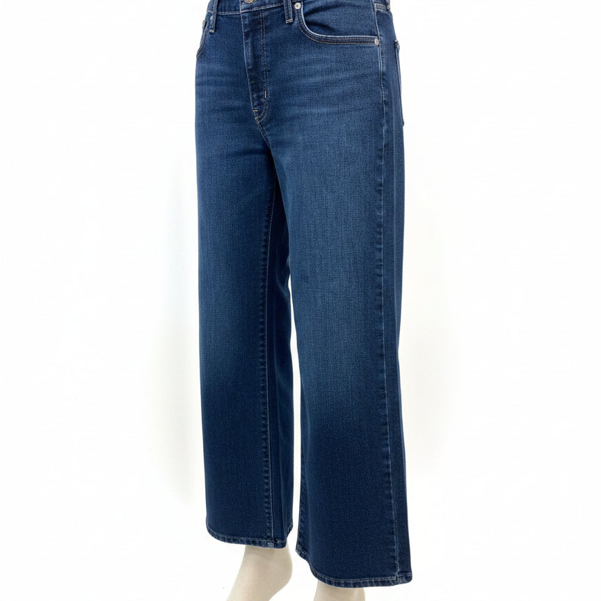 Levi's · High-Rise Wide Leg Jeans · 8 · Denim