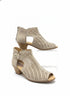 Earth · Keri Booties · 9 · Taupe Leather
