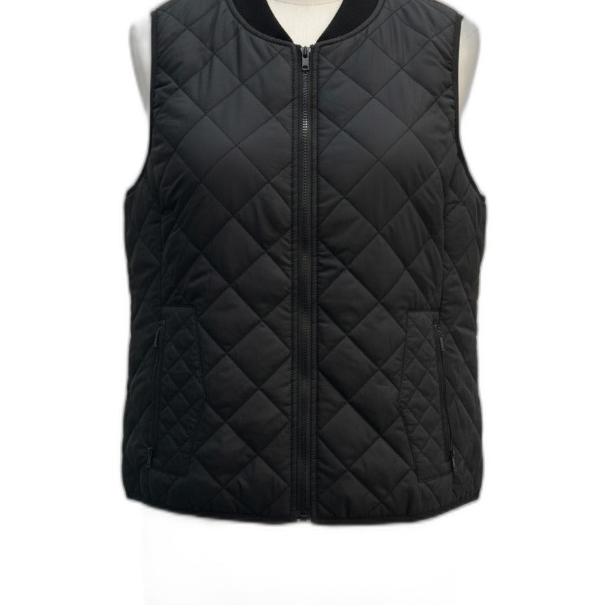 Fuinloth · Zip Up Vest · Large · Black