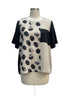 FOIL · Blouse · Medium · Cream/Black