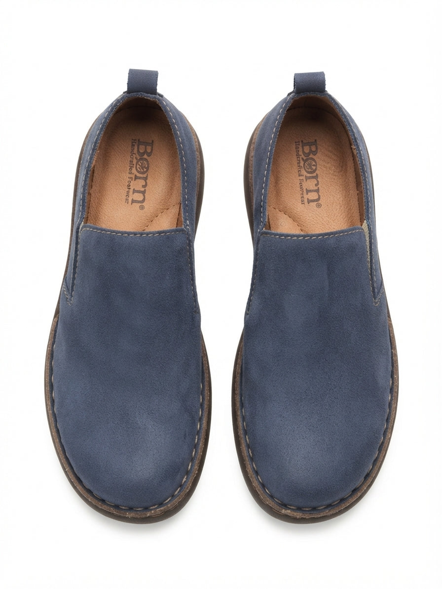 Born · Slip Ons · 10/10.5 · Blue
