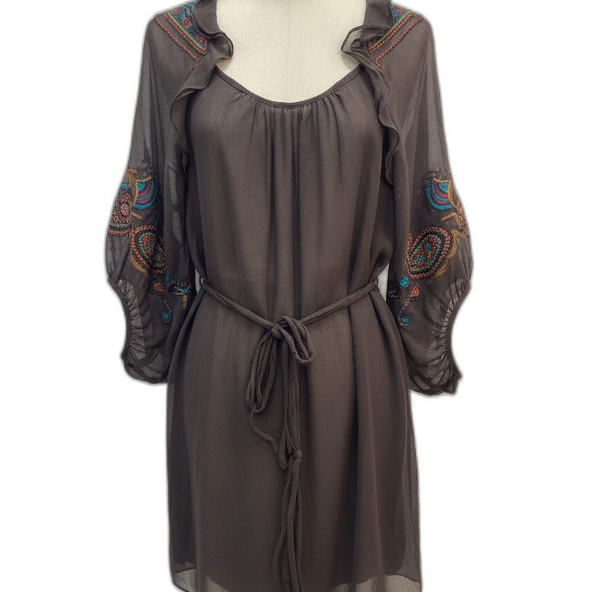 Anthropologie · Blue Tassel · Small · BrownMulti
