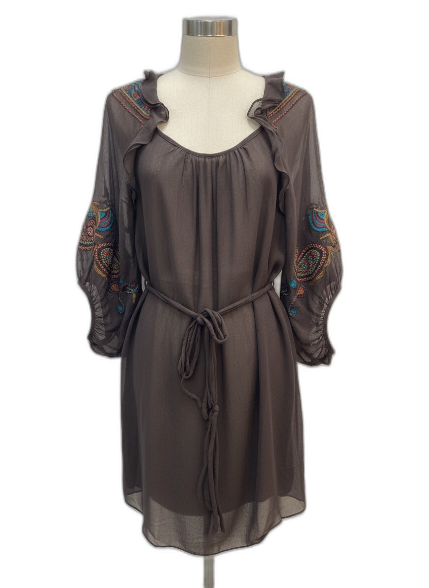 Anthropologie · Blue Tassel · Small · BrownMulti