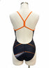 Speedo · One Piece with open back · XXS · BlkOrange