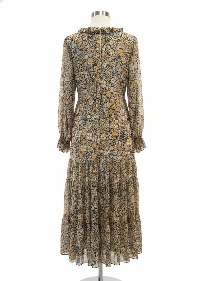Free People · Dress · Large · Peach Floral
