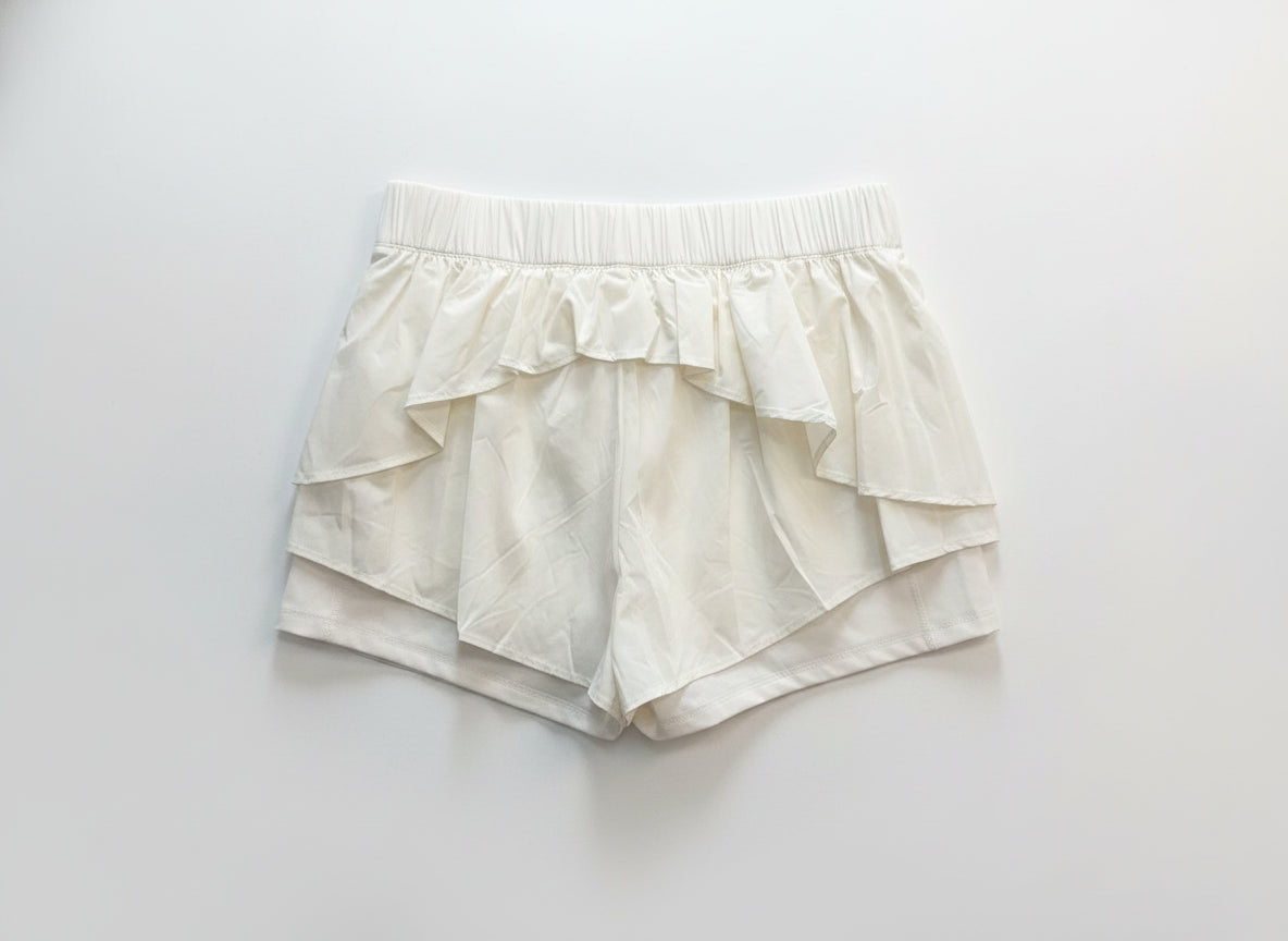 Logilates · Ruffle Short · Medium · Sugar