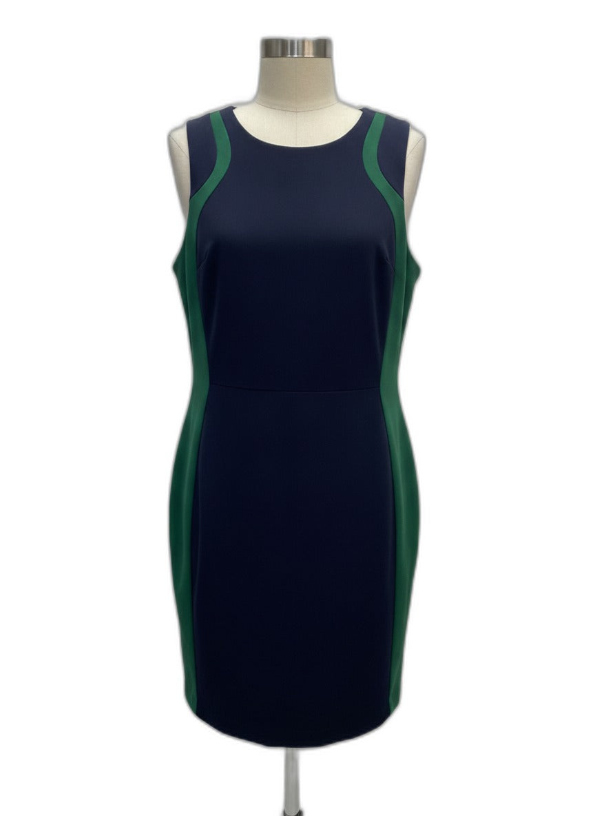 41Hawthorn · Sleeveless Dress · Large · NavyGreen