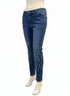 Melanie Lyne · Slim Leg Jeans Pearl Detail · 12 · Denim