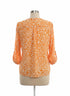 JMCollection · Roll Tab Shirt · XLarge · Orange, White