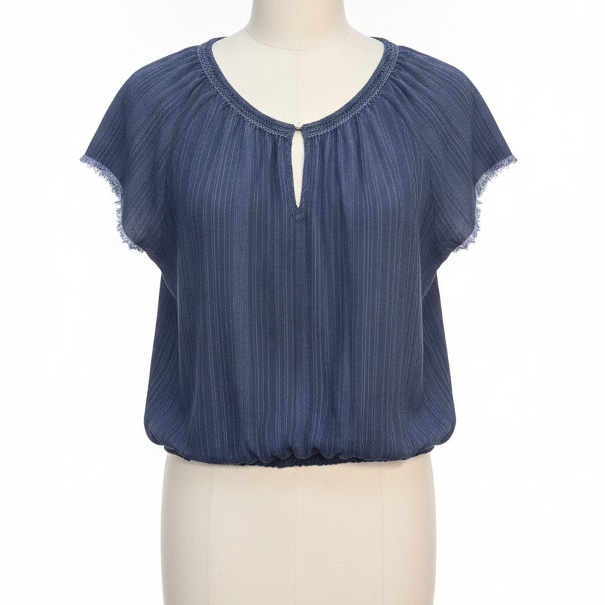 Carve · Blouse · Medium · Denim