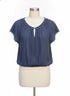 Carve · Blouse · Medium · Denim