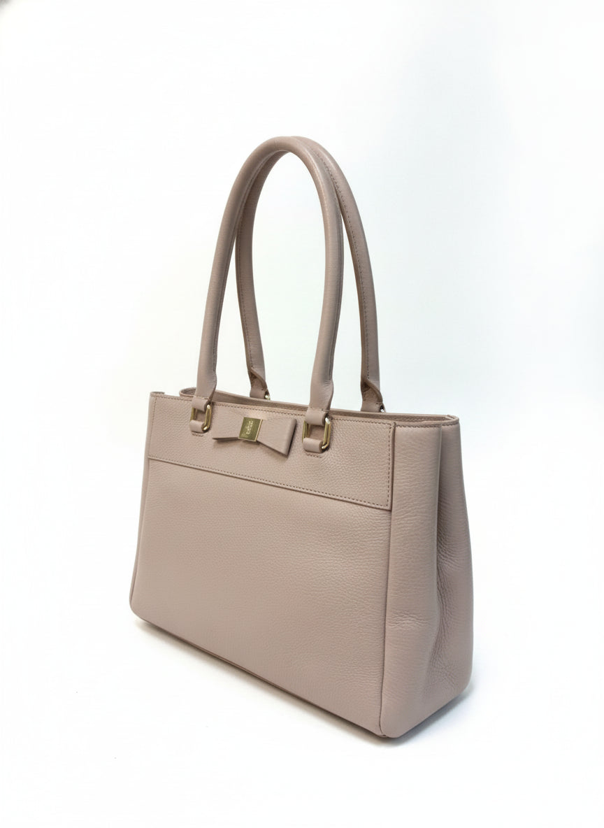 Kate Spade · Handbag · Satchel · Champagne Leather