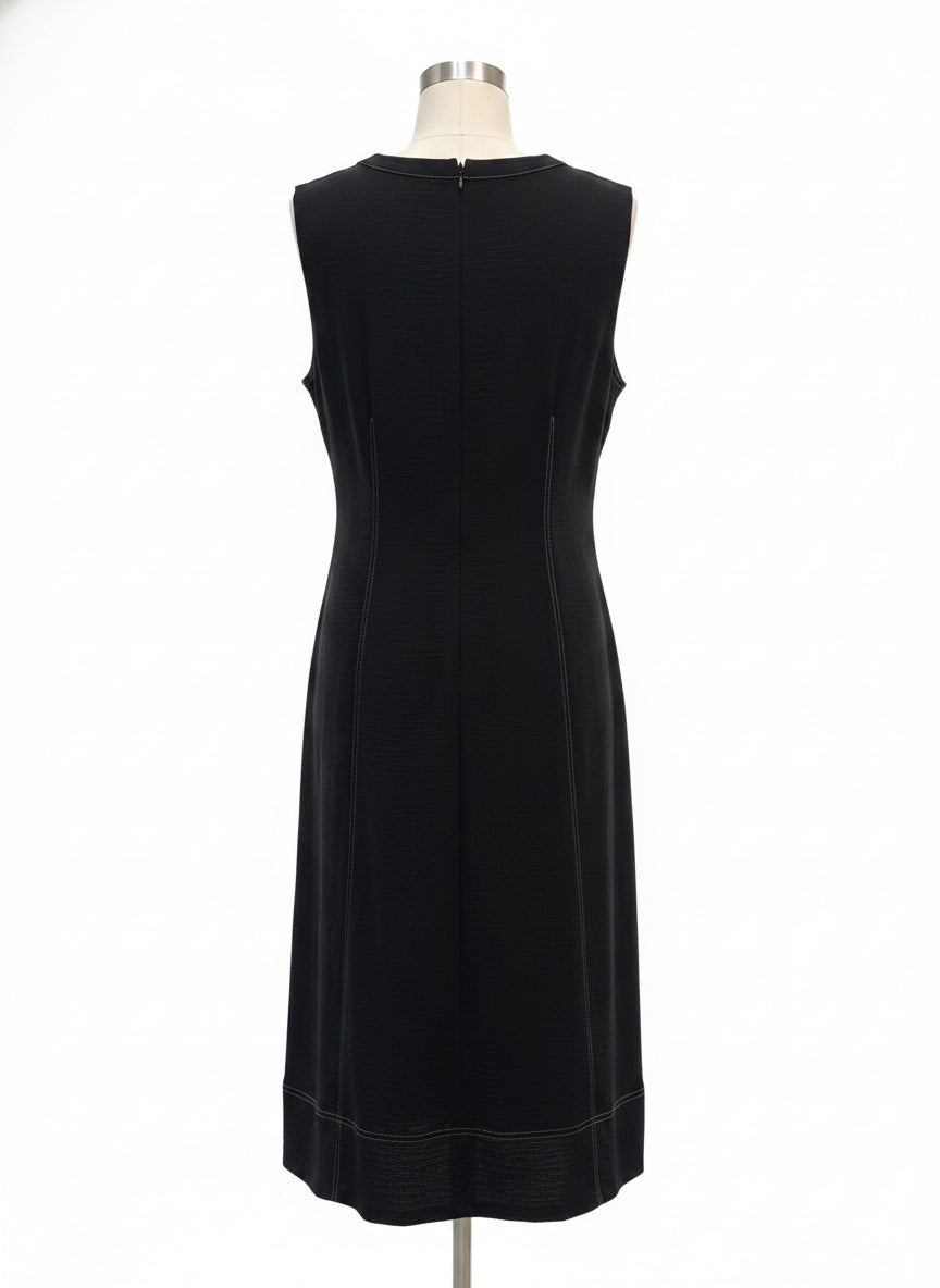 Karl Lagerfeld · Cap Sleeve Dress · 10 · Black