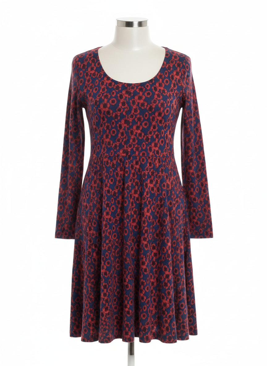 Sahalie · Poppies · XLarge · Navy/Red