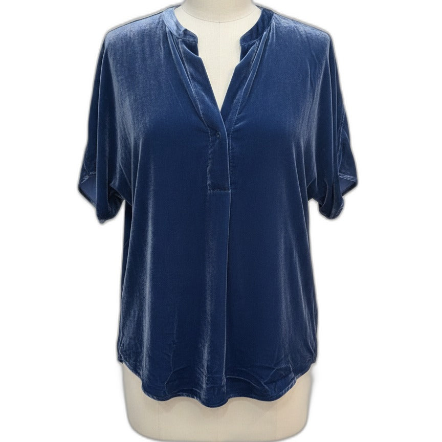 Sundance · Short Sleeve Tunic · Large · Navy