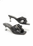 BCBG Generation · Yarina Flower Sandals · 7 · Black