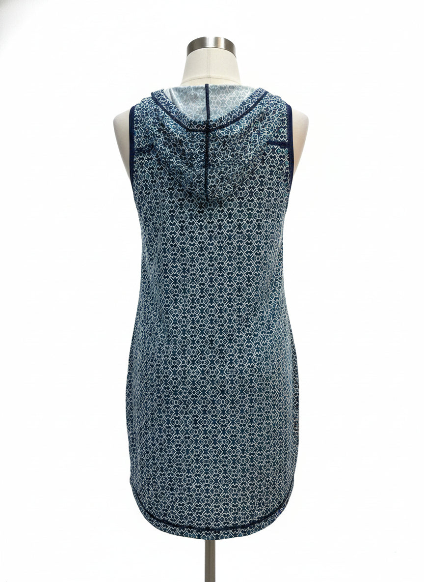 Tommy Bahama · Hooded Dress · XSmall · TealNavy