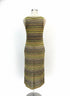 Anthropologie · Loose Knit Sleeveless Dress · Small · BrownLime