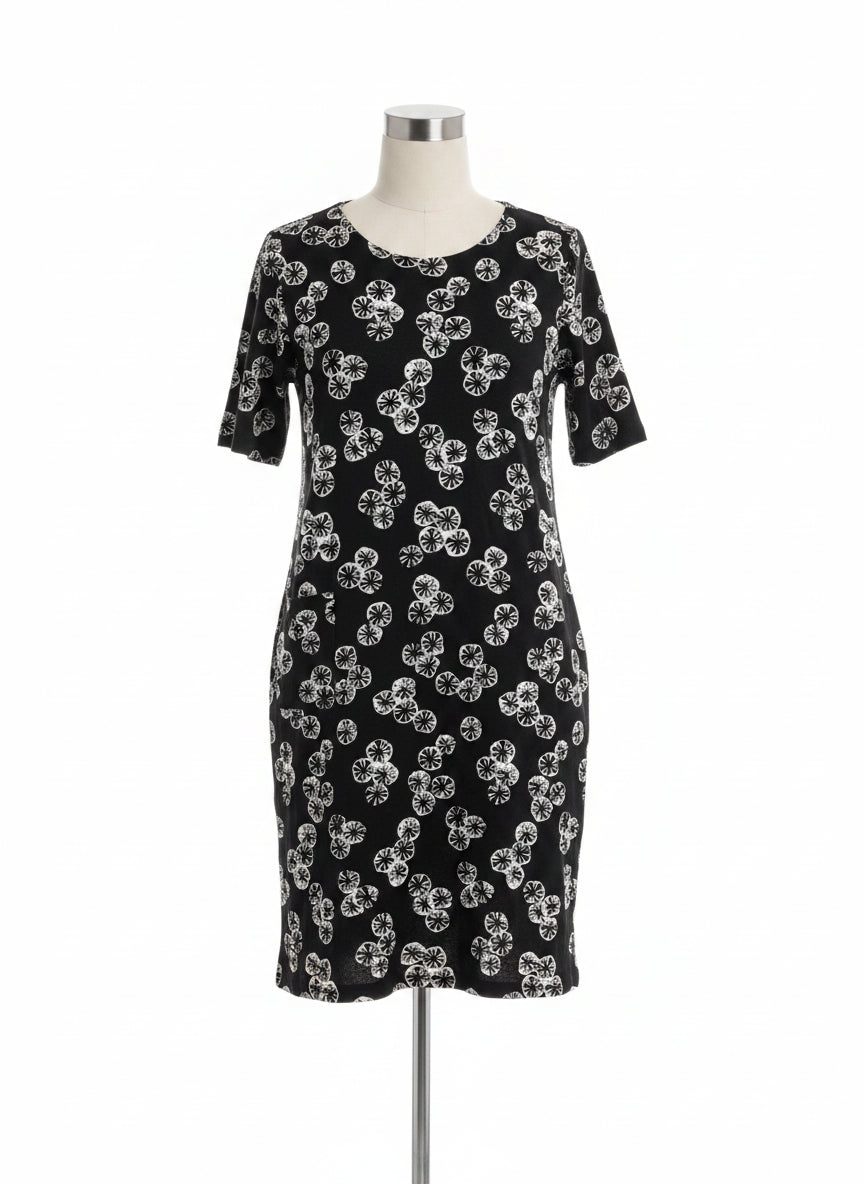 Gudrun Sjödén · Floral Print · Large · Black/White