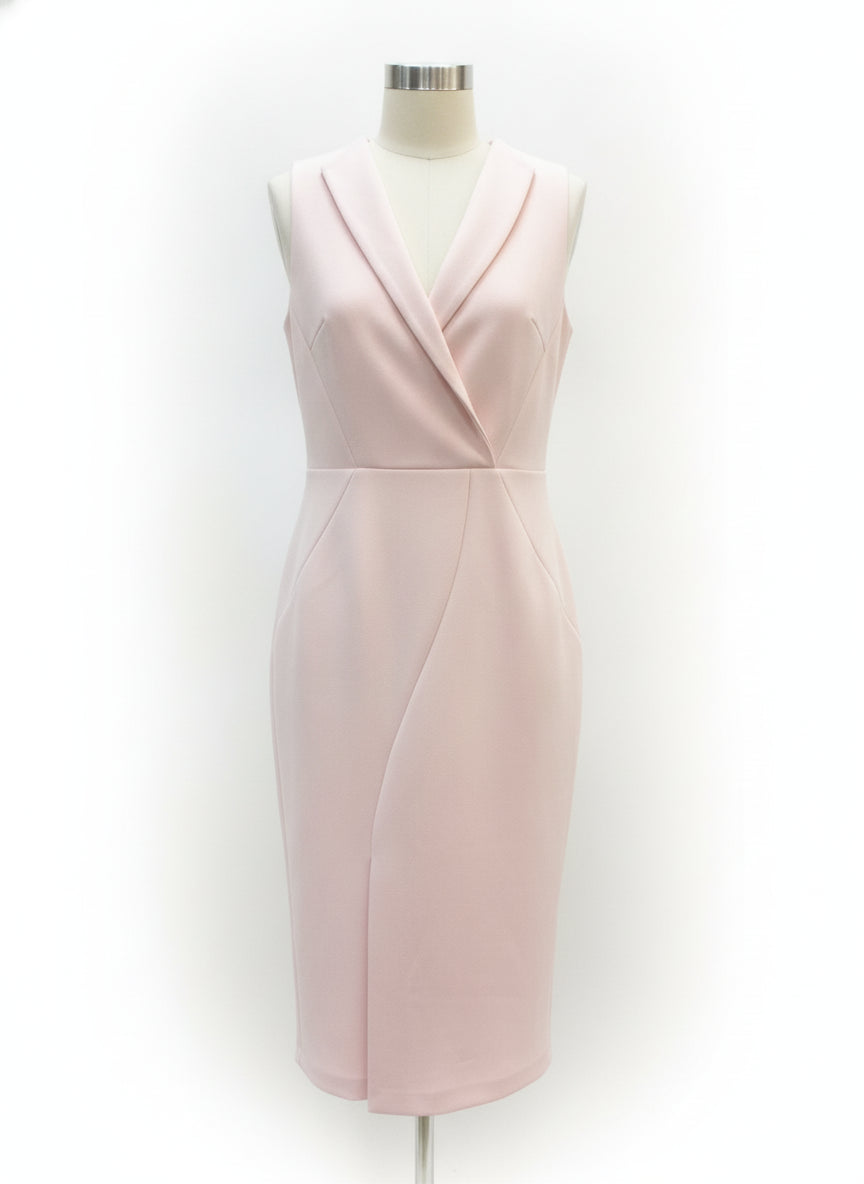 Ted Baker · Tiloah Bodycon Structured Dress · 2 · Light Pink