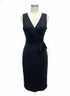 41 Hawthorn · Faux Wrap Dress · Large · Black