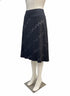 JonesNY · Midi Embroidered Square Detail w/ Lining · 6 · Black