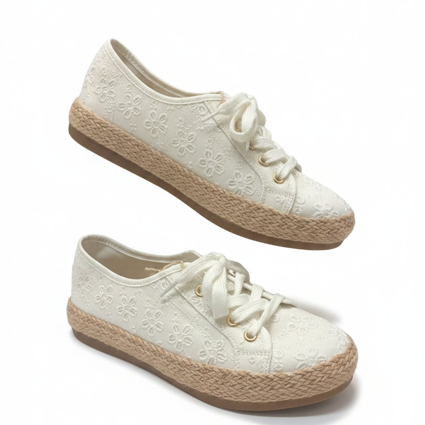 Tommy Bahama · Galana eyelet lace · 7.25 · White