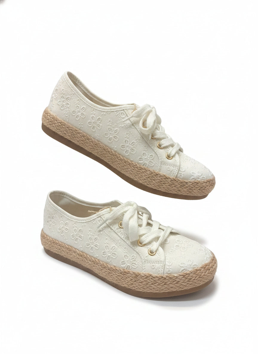 Tommy Bahama · Galana eyelet lace · 7.25 · White