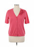Jones New York · Button Up Cardigan with Rosette Detail · XLarge · Salmon