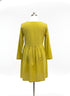 Gudrun Sjödén · Citron 100% Cotton 3/4 Sleeve with Embroidered Detail · Medium · Citron